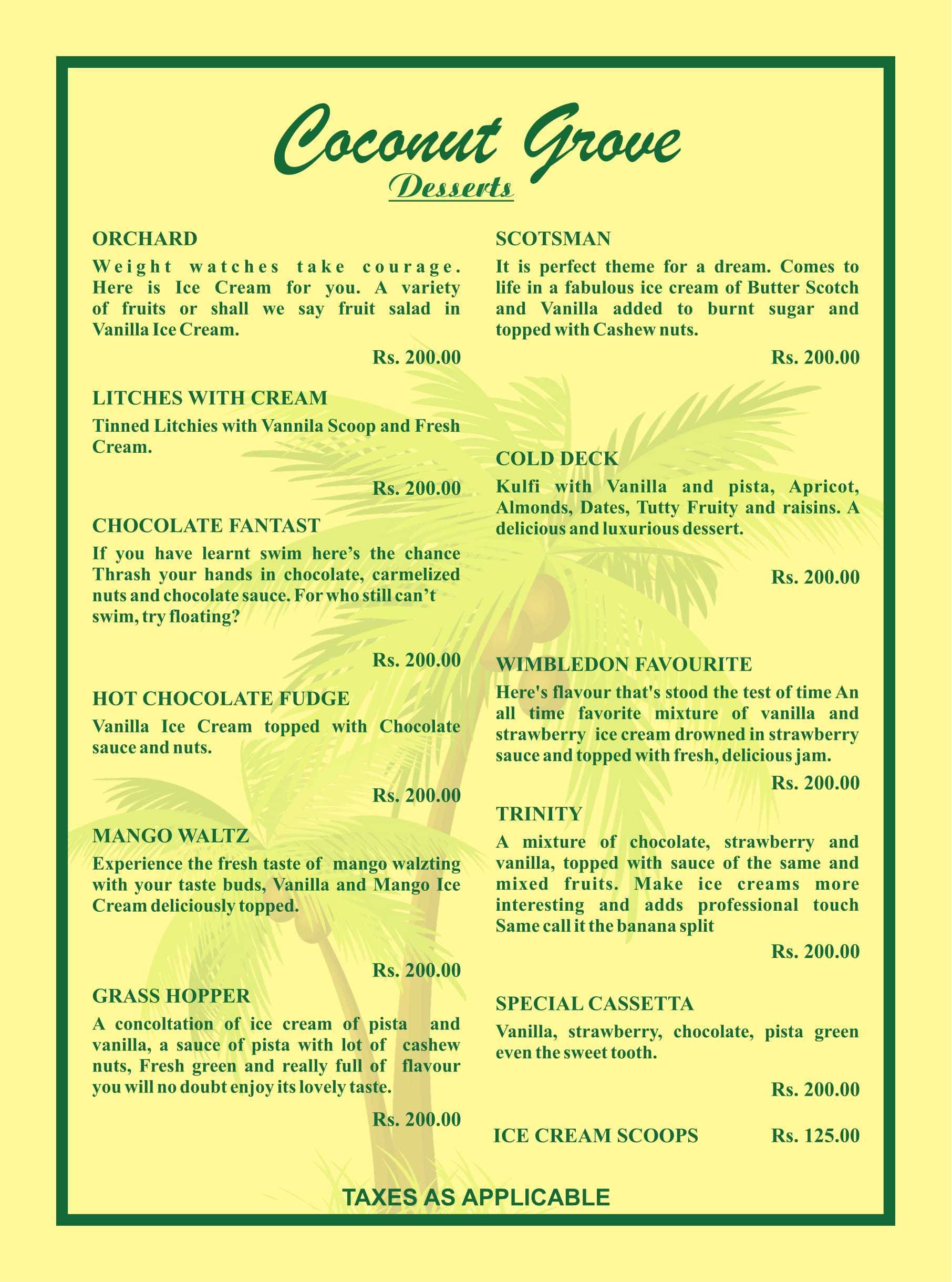 Coconut Grove - Church Street - Bangalore image 4