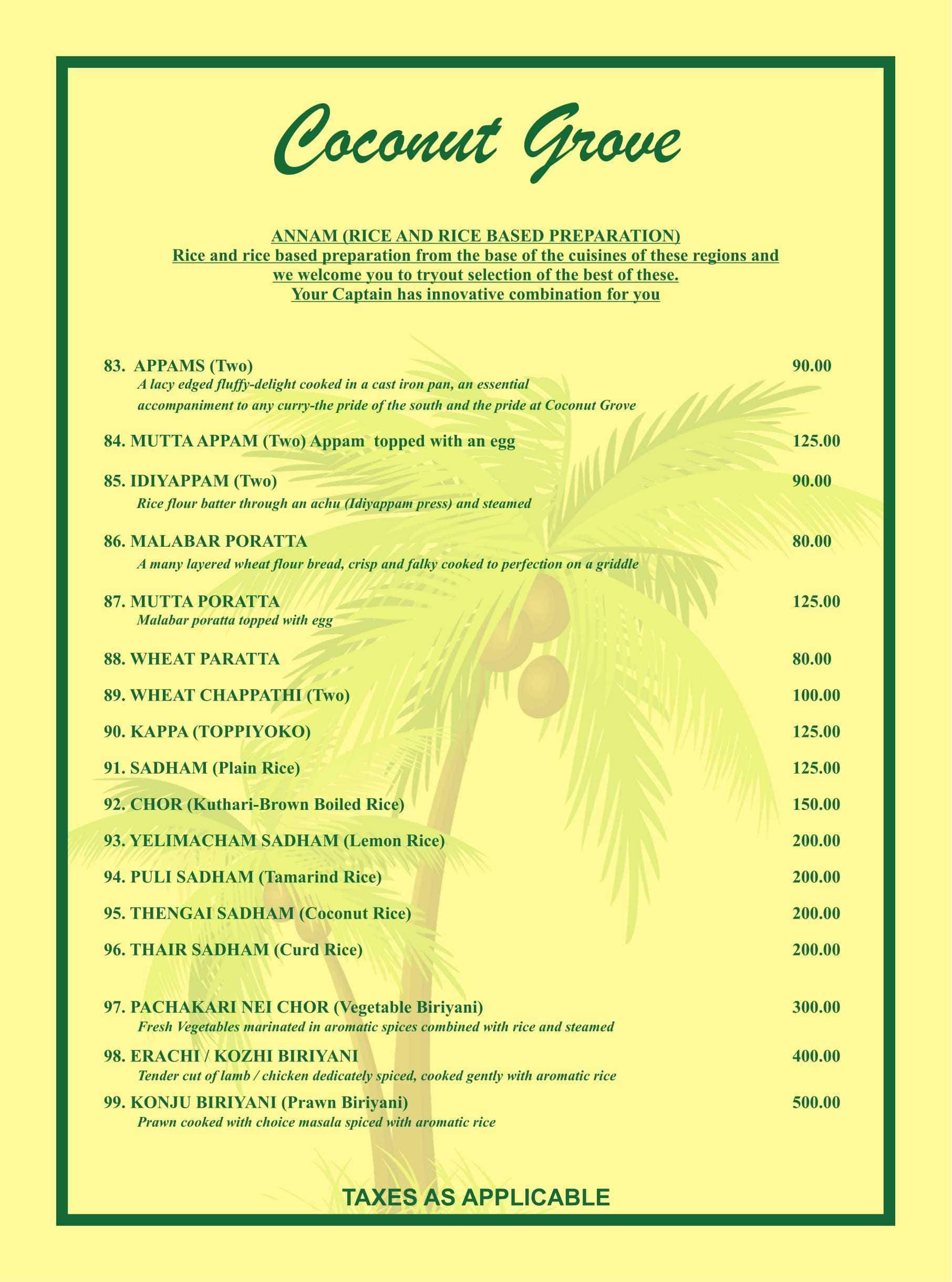 Coconut Grove - Church Street - Bangalore image 6