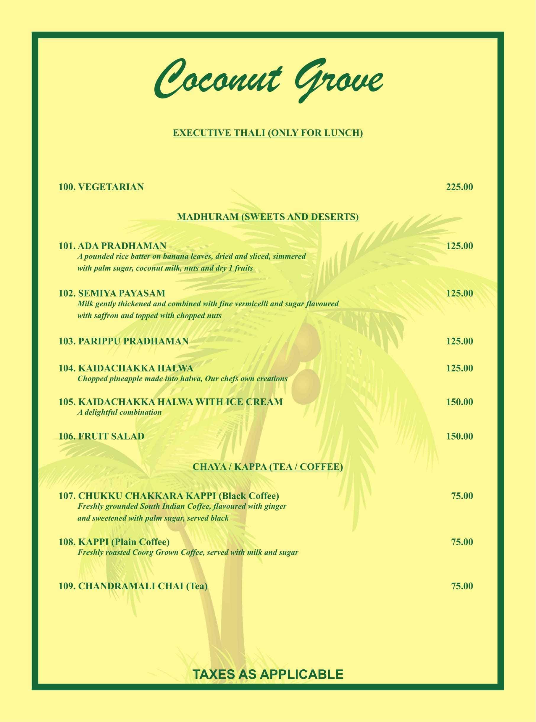 Coconut Grove - Church Street - Bangalore image 5