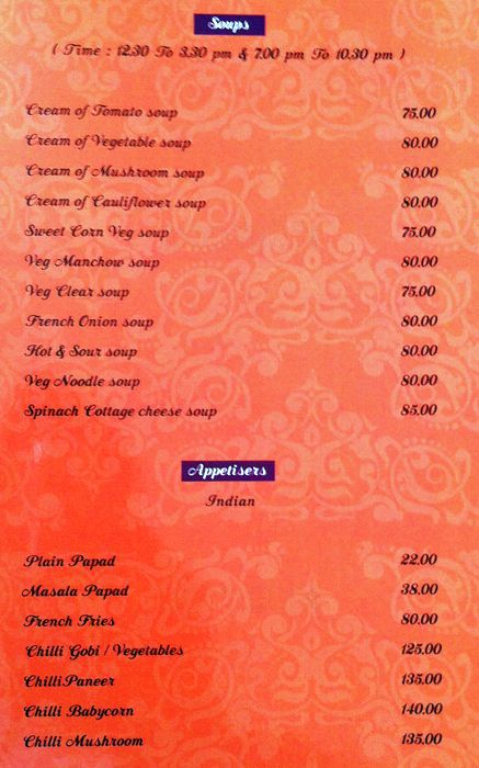 Comfort Hotels Rs Puram Coimbatore Menu Photos Images And