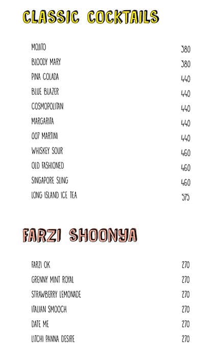 Farzi Cafe - Lavelle Road - Bangalore image 5