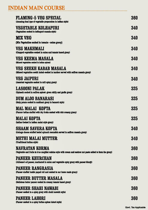 Flaming 5 Fine Dine & Lounge - Chembur - Mumbai image 10