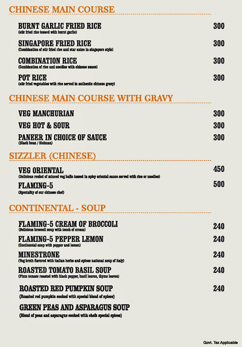 Flaming 5 Fine Dine & Lounge - Chembur - Mumbai image 15