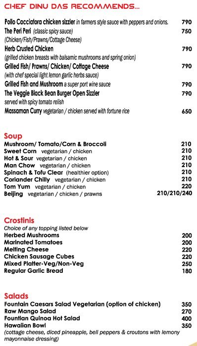 Fountain Sizzlers Restaurant - Fort - Mumbai image 1