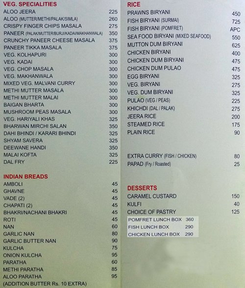 Gajalee - Vile Parle - Mumbai image 1