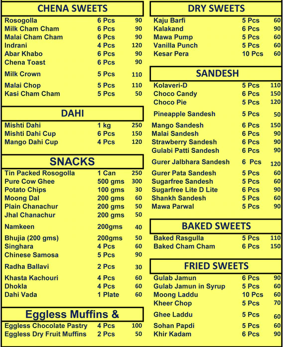 Ganguram Sweets - Kestopur - Kolkata image 1