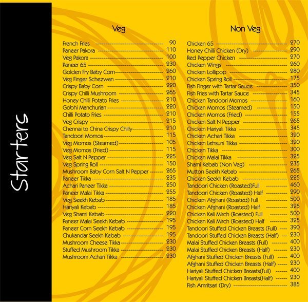 GINGER RAJAJIPURAM LUCKNOW Menu, Photos, Images and Wallpapers