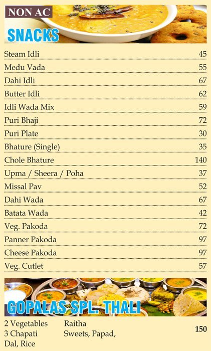 Gopalas Veg Kitchen - Kanjur Marg - Mumbai image 28