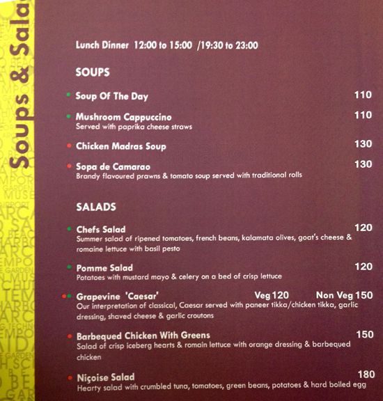 Grapevine The Lobby Restaurant - Vasco Da Gama - Goa image 5