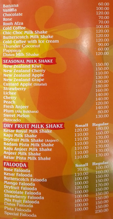 Haji Ali Fresh fruit Juices - Palayam - Trivandrum image 5