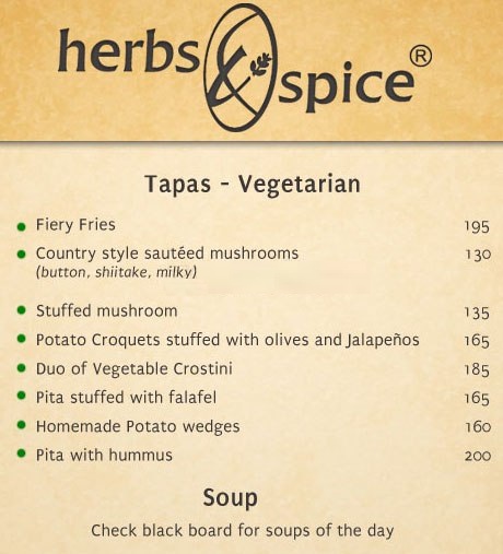 Herbs And Spices - Indiranagar -  Bangalore image 7