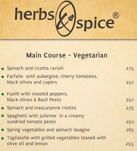 Herbs And Spices - Indiranagar -  Bangalore image 4