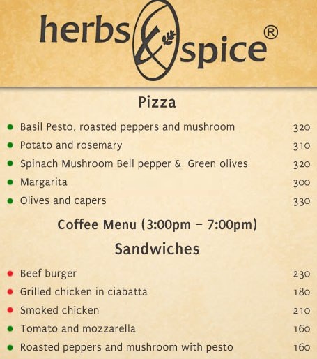 Herbs And Spices - Indiranagar -  Bangalore image 2