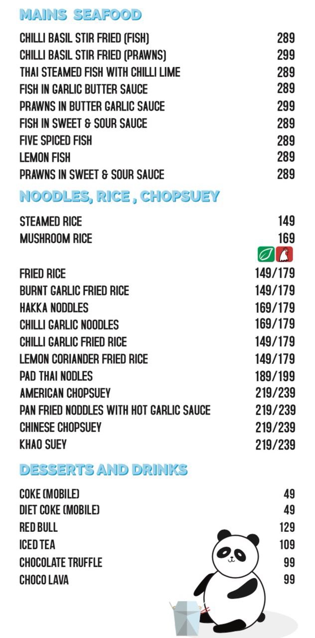 HUDSON CHOPSTICKS GTB NAGAR NEW DELHI Menu, Photos, Images and