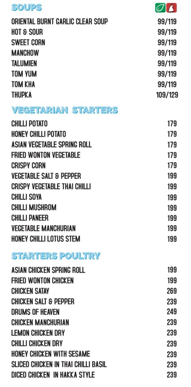 HUDSON CHOPSTICKS GTB NAGAR NEW DELHI Menu, Photos, Images and