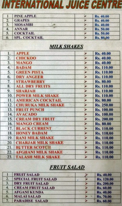 International Juice Centre - Mehdipatnam - Hyderabad image 1