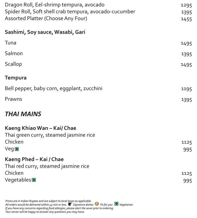 JW CAFE - JW MARRIOTT MUMBAI SAHAR - CHAKALA - MUMBAI Menu, Photos ...