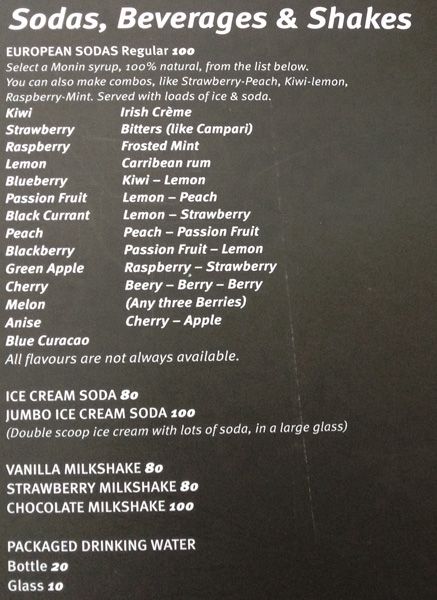 JAVA CITY - LAVELLE ROAD - BANGALORE Menu, Photos, Images and ...