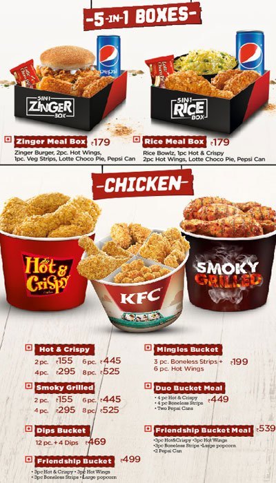 KFC - LINKING ROAD - BANDRA - MUMBAI Menu, Photos, Images and ...