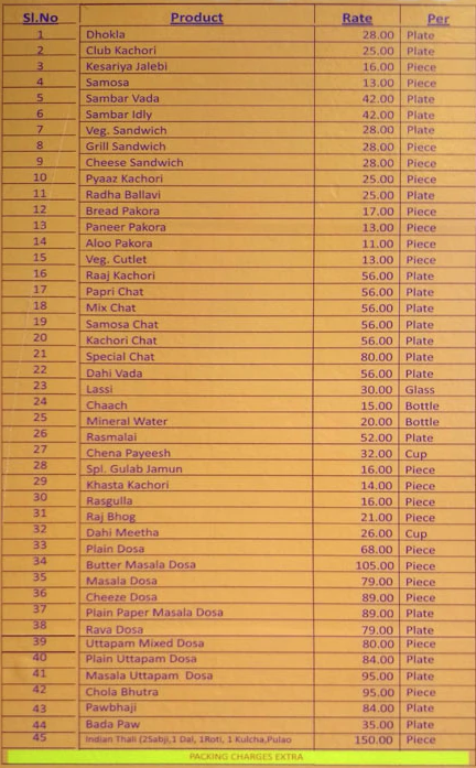 Kanha Sweets - Esplanade - Kolkata image 1