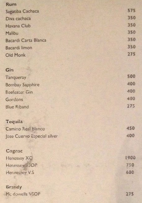 Karavalli - Residency Road - Bangalore image 17