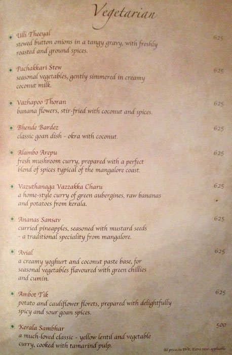 Karavalli - Residency Road - Bangalore image 46