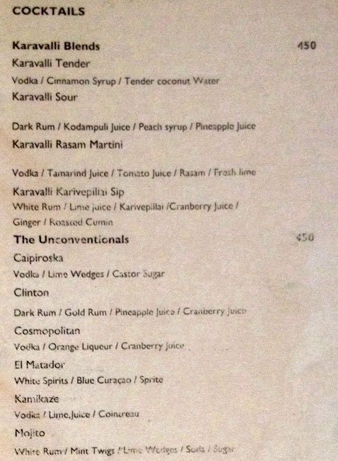 Karavalli - Residency Road - Bangalore image 23