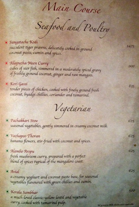 Karavalli - Residency Road - Bangalore image 51