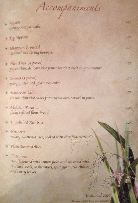 Karavalli - Residency Road - Bangalore image 49