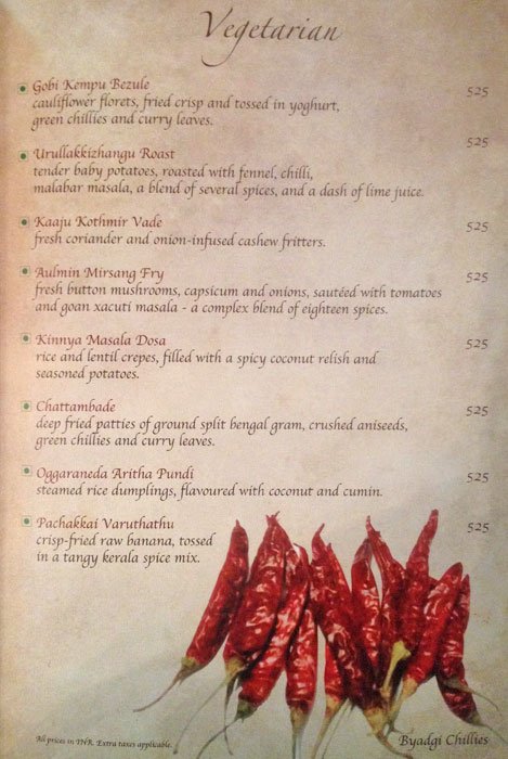 Karavalli - Residency Road - Bangalore image 34