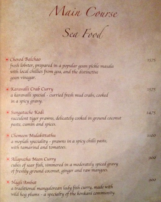 Karavalli - Residency Road - Bangalore image 33