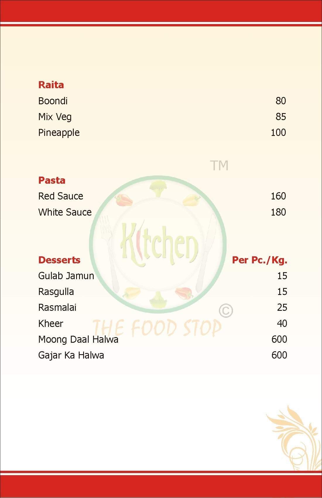 KITCHEN INDIRA NAGAR LUCKNOW Menu, Photos, Images and Wallpapers