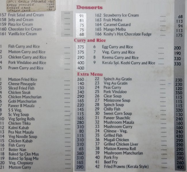 Koshy's - St Marks Road - Bangalore image 7