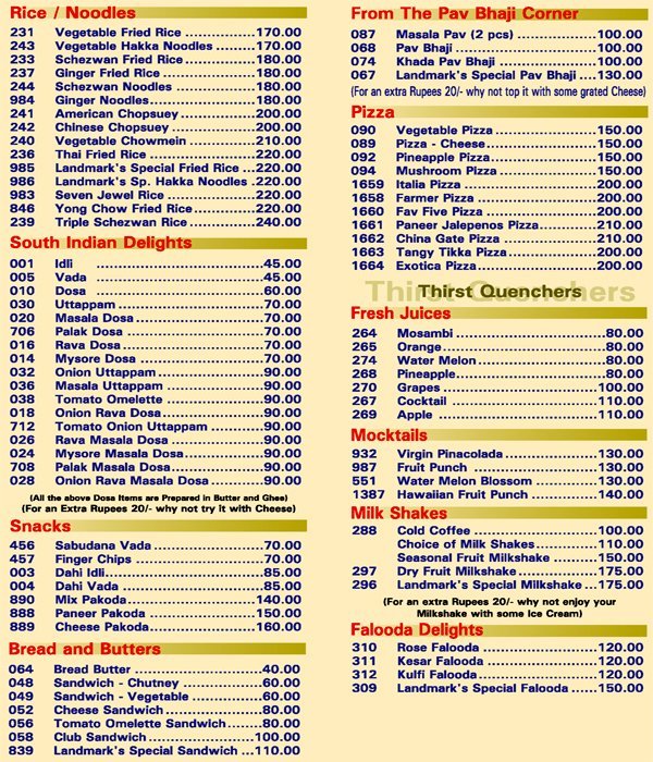 Land Mark Veg. Diet - Malad - Mumbai image 2