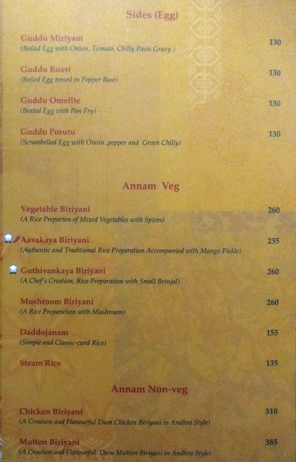 Mana Andhra - Nungambakkam - Chennai image 8