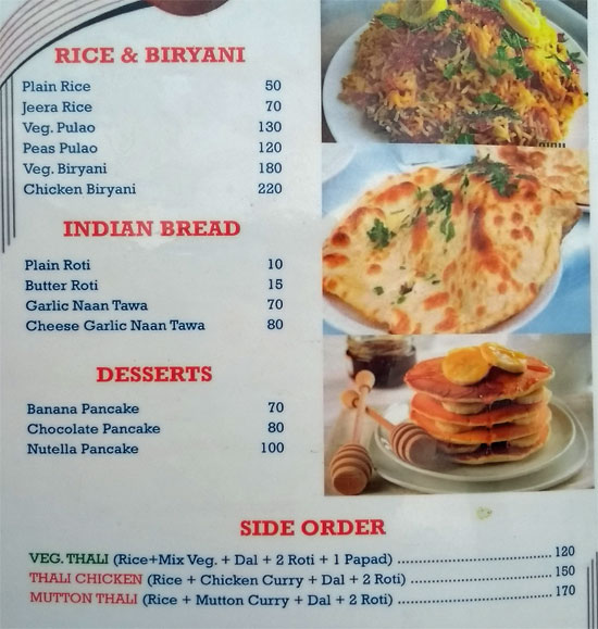 MANALI DHABA OLD MANALI MANALI Menu, Photos, Images and Wallpapers