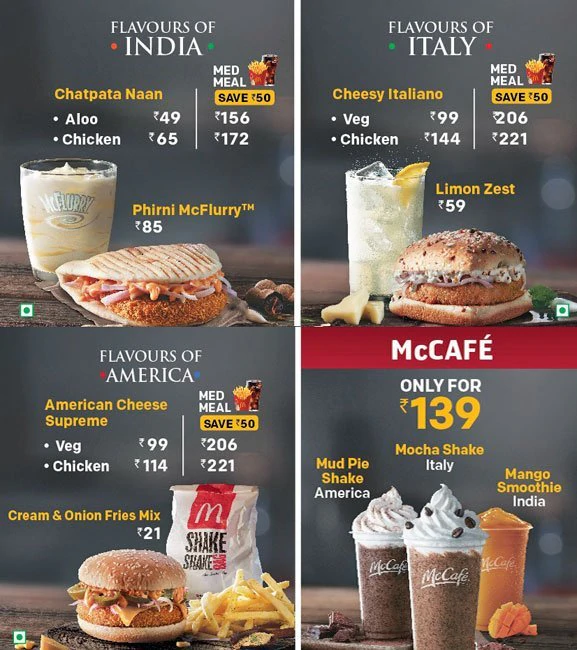 MCDONALD'S - BANGALORE CENTRAL MALL - JP NAGAR - BANGALORE Menu, Photos ...