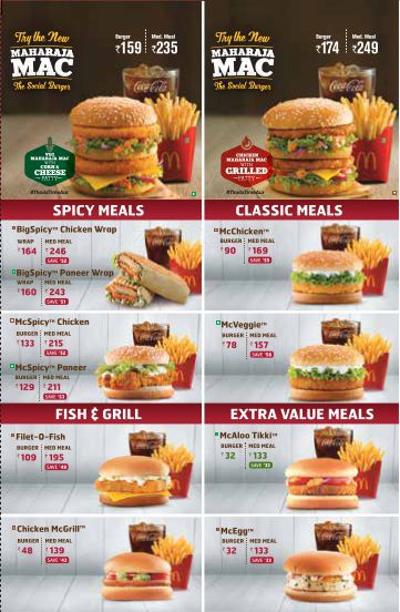 MCDONALD'S - LONAVALA - PUNE Menu, Photos, Images and Wallpapers ...