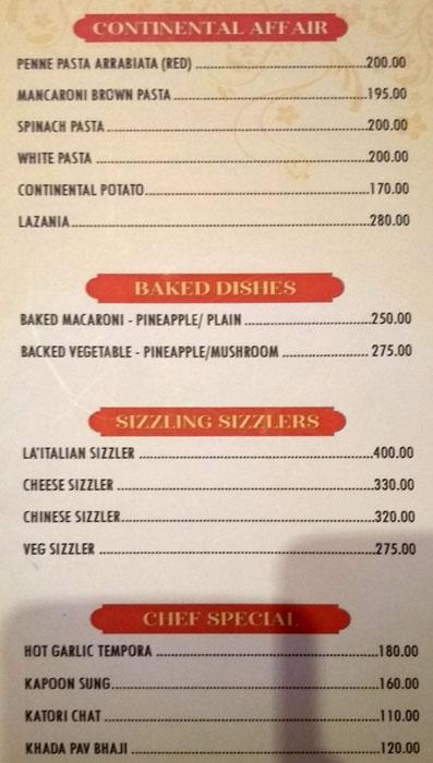 Menu Restaurant - Kotra - Ajmer image 6