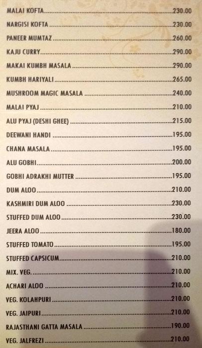 Menu Restaurant - Kotra - Ajmer image 3