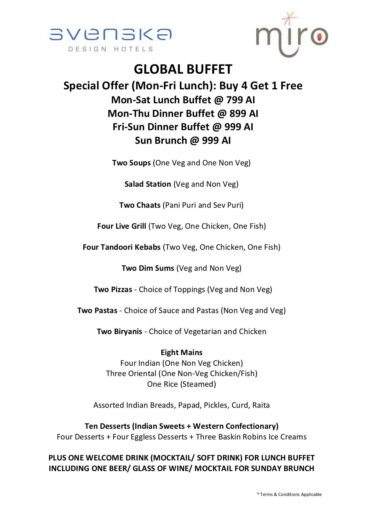 Mesa Bistro - Svenska Design Hotel - Lokhandwala - Mumbai image 3