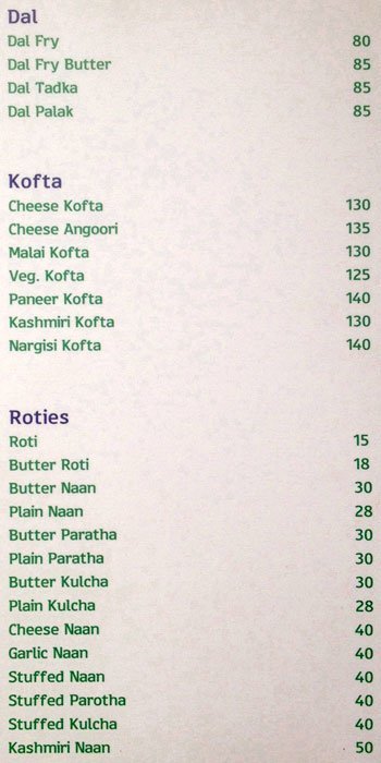 MONARCH RESTAURANT - NARODA - AHMEDABAD Menu, Photos, Images and ...