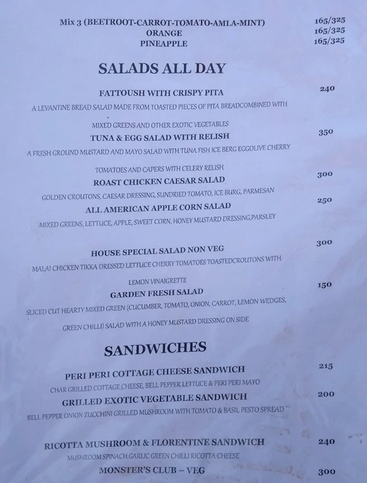 Monster's Cafe - DLF Phase 4 - Gurgaon image 1