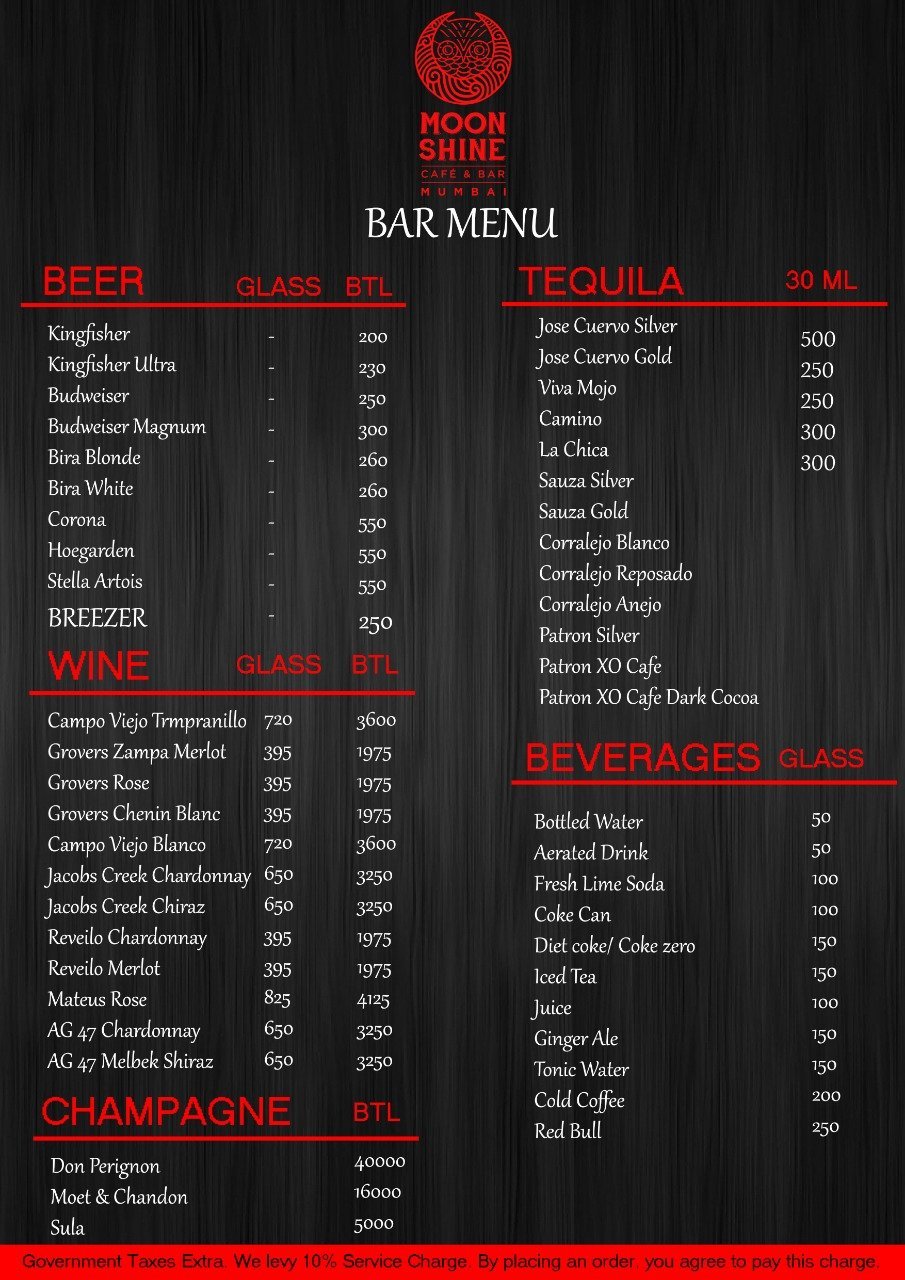 Moonshine Cafe & Bar - Lokhandwala - Mumbai image 5