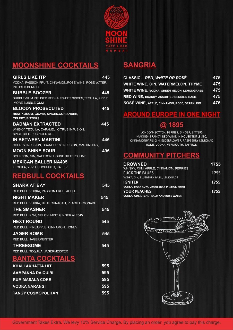 Moonshine Cafe & Bar - Lokhandwala - Mumbai image 3