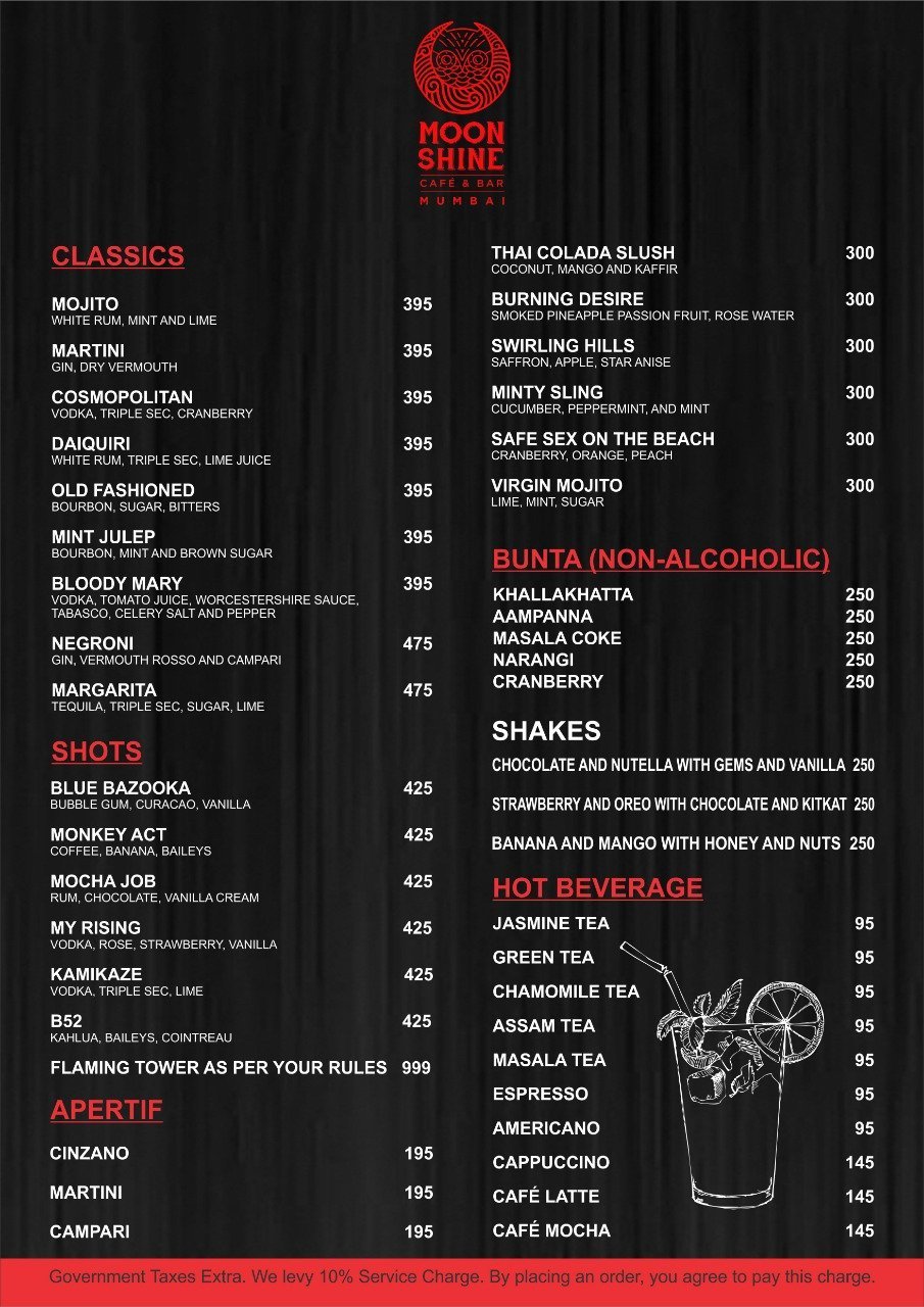 Moonshine Cafe & Bar - Lokhandwala - Mumbai image 2