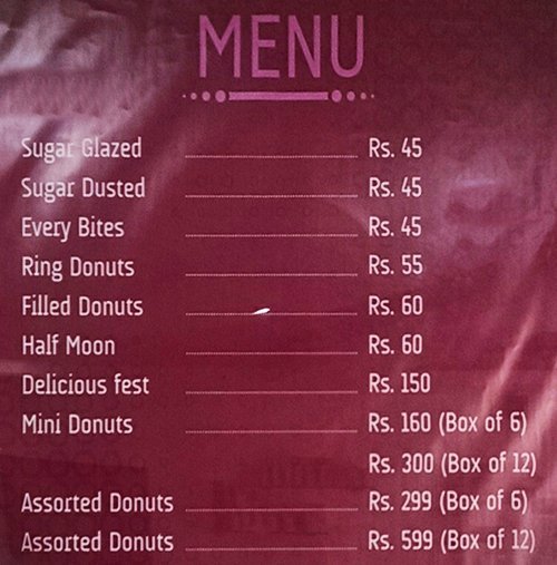 Mukil's Donut World - RS Puram - Coimbatore image 1