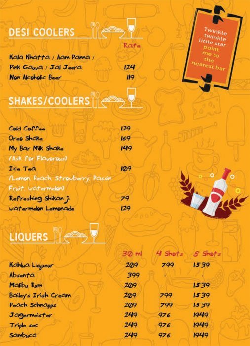 My Bar Lounge & Restaurant - Connaught Place - Delhi NCR image 4