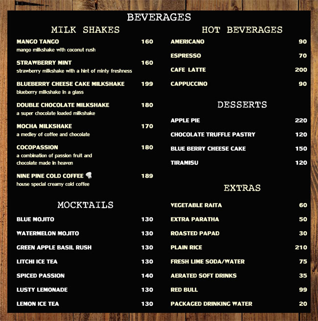 Nine Pine Restro Cafe - Bodakdev - Ahmedabad image 2