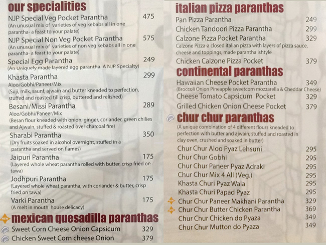 Not Just Paranthas - Greater Kailash 2 - Delhi NCR image 5